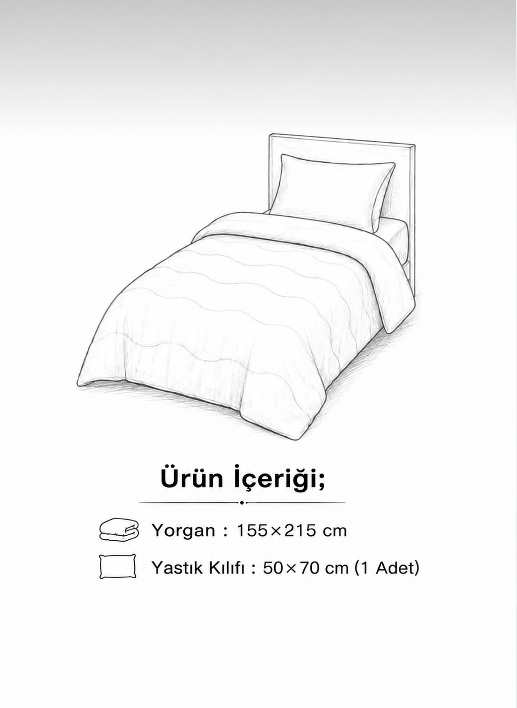 Tek Kişilik Welsoft Uyku Seti